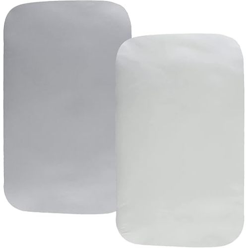 Satin Bassinet Sheet 2 Pack Ultra Soft Silk