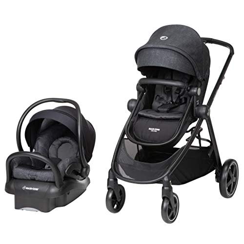 Maxi-Cosi Zelia Max 5-in-1 Modular Travel System, Nomad Black, One Size