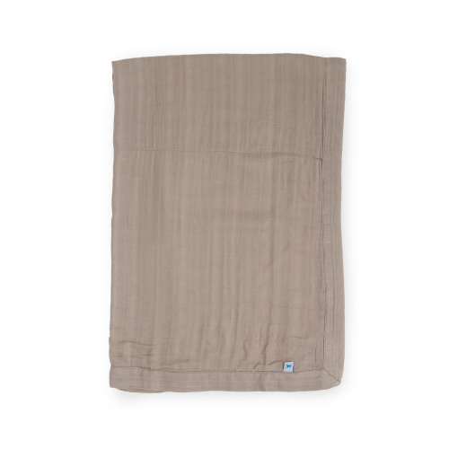 Deluxe Muslin Baby Quilt - Oatmeal