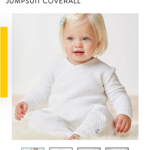 Organic Cotton One-Piece Jumpsuit Coverall | Honest Baby Clothing