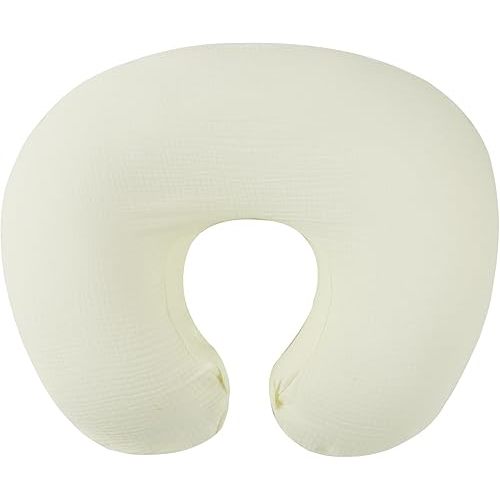 Muslin Nursing Pillow Cover- Ivory