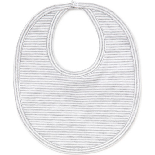 Essentials Striped Bib, Grey - Kissy Kissy | Maisonette