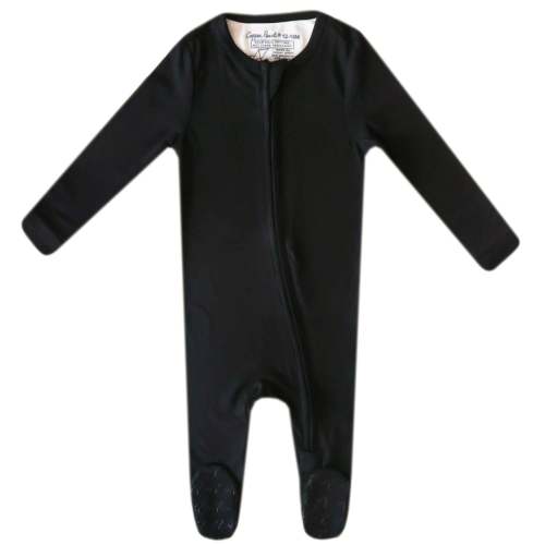 Zip-Up Footie Pajama - Midnight