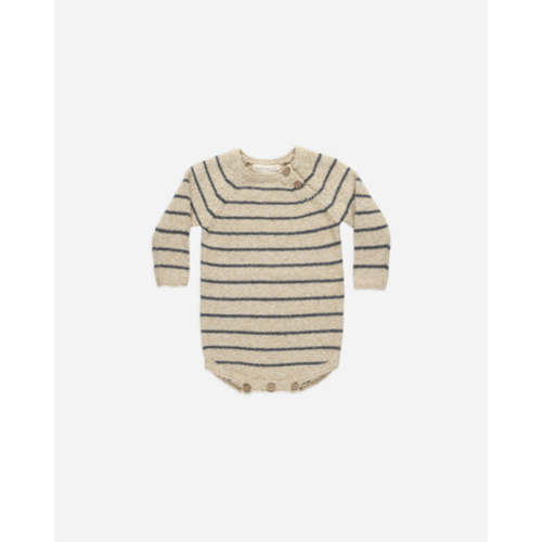Riggens Romper || Indigo Stripe