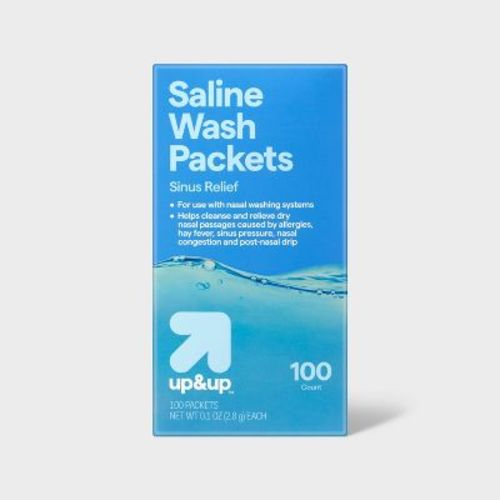 Saline Packets - 100ct - up&up™