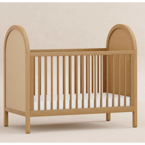 Babyletto Bondi Cane 3-in-1 Convertible Crib with Toddler Bed Conversion Kit