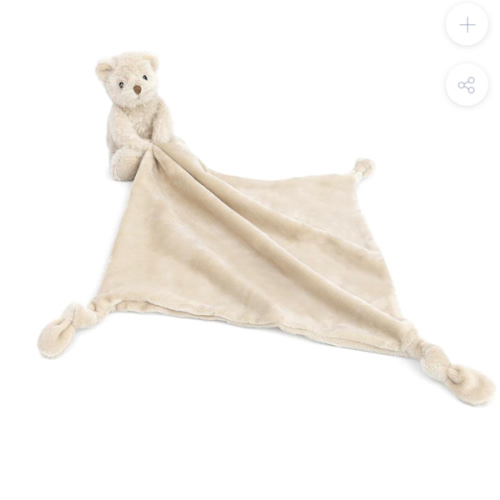 Huggie Bear  Knotted Security Blankie