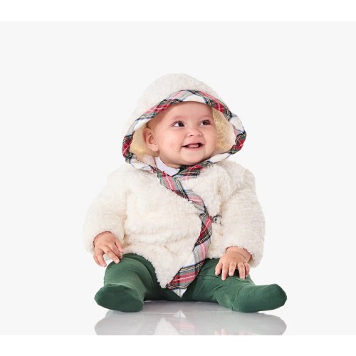 Stewart Plaid Nursery Robe (3-9 months)