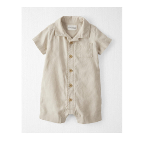Baby Button-Front Romper