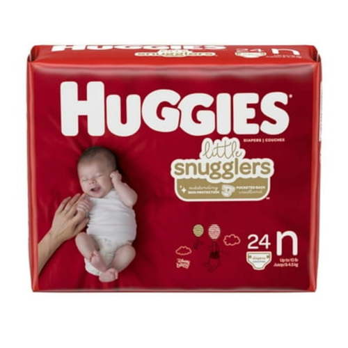 Baby Diaper Huggies Pull On Newborn Disposable Heavy Absorbency-Package of 24