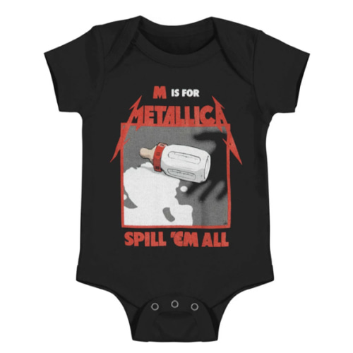 Metallica M is for KEA Bodysuit 402121 | Rockabilia Merch Store