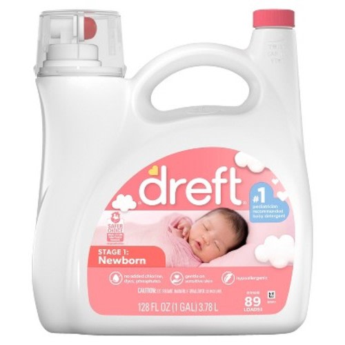 Dreft Stage 1: Newborn Liquid Laundry Detergent