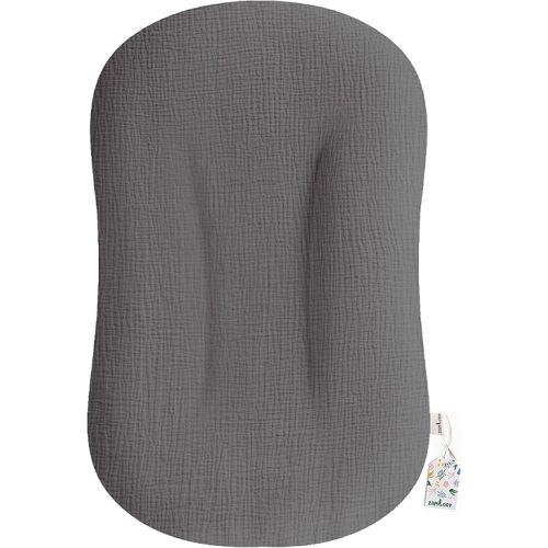 Muslin Baby Lounger Cover - Organic Cotton Baby Pillow Lounger Cover for Newborn - Soft and Breathable Infant Pillow Lounger Cover - Covers Only