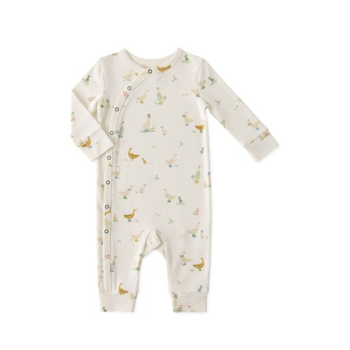 Organic Cotton Romper, 3-6M