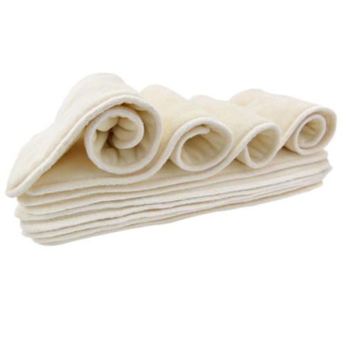 Nora's Nursery Baby Cloth Pocket Diapers Inserts 10 Pack