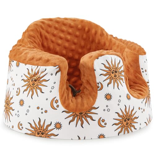 Seat Cover Compatible with Bumbo and Nuby Seat,Booster Seats Accessories,Soft Breathable Cover for Baby Girl Boy,Cover Only