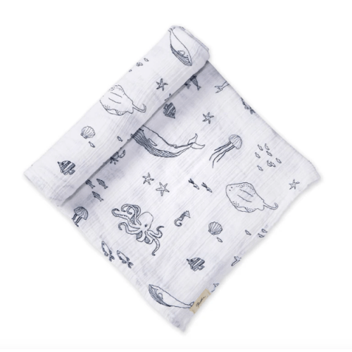 Pehr Design Organic Cotton Swaddle – Tadpole