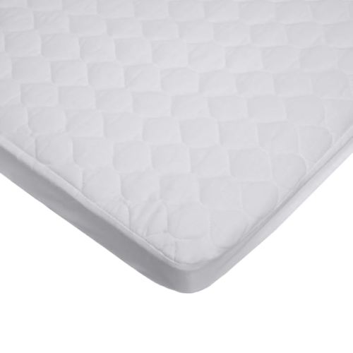 American Baby Company Waterproof Fitted Cradle/Bassinet Mattress Protector 33" x 15" - 100% Cotton Quilted Top, Noiseless, Ultra-Soft & Breathable Cradle/Bassinet Mattress Pad Cover