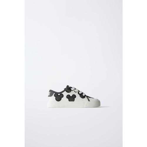 MICKEY MOUSE © DISNEY SNEAKERS - White | ZARA United States