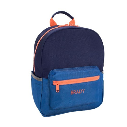 Astor Blue/Navy Backpacks | Pottery Barn Kids