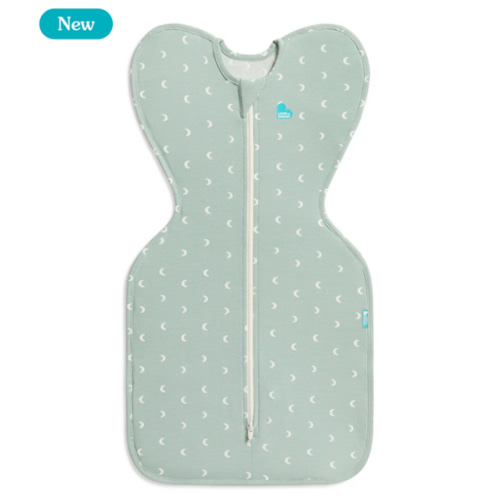Swaddle Up™ 1.0 TOG Cotton Olive Moon