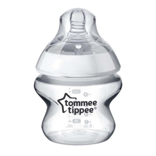Tommee Tippee Closer to Nature Baby Bottle – 5oz, Clear, 1pk