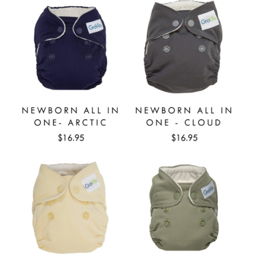 Newborn All In One Cloth Diapers | Bundle & Save | GroVia