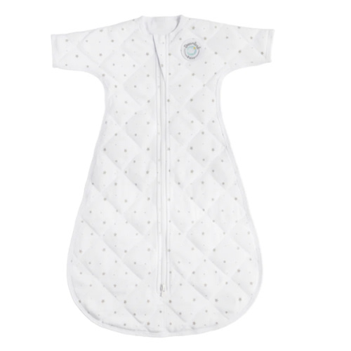 Weighted Transition Swaddle Sack for Babies Who Roll | Dreamland Baby | Grey Star