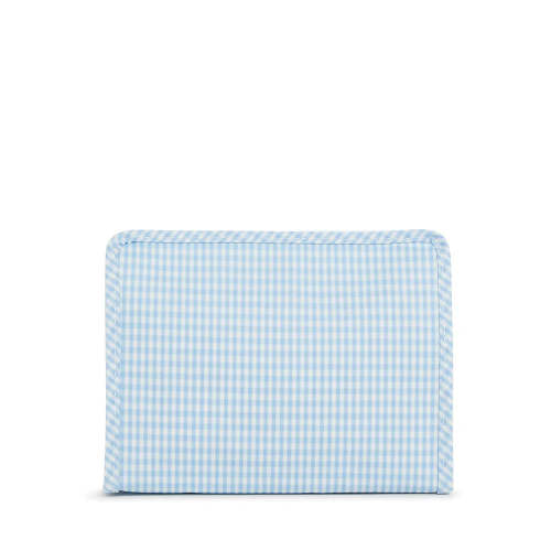 TRVL Design - Roadie Medium Zip Pouch - Gingham Mist - Sweet E's Children's Boutique
