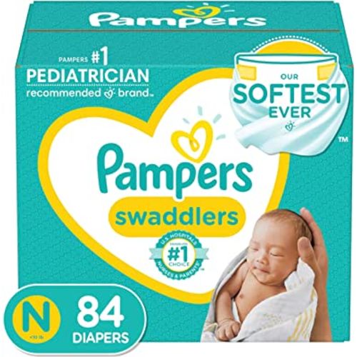 Pampers Swaddlers Newborn Diaper Size 0 84 Count