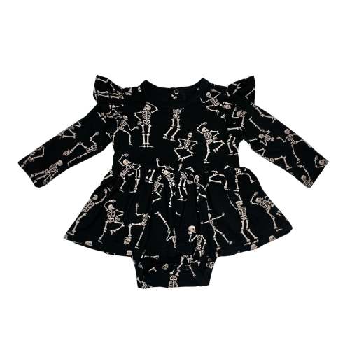 Dancing Skeleton Dress Onesie (Babies/Toddlers) – Witching Hour Baby