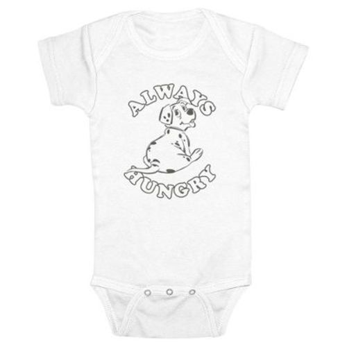 Infant's One Hundred And One Dalmatians Rolly Always Hungry Bodysuit - White - 24 Months