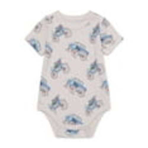 Garanimals Baby Boy Short Sleeve Jersey Printed Bodysuit, Sizes 0-24 Months