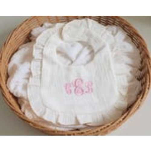 Monogram Bib