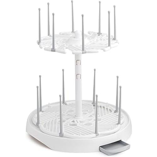 Munchkin® High Capacity Drying Rack for Baby Bottles and Accessories, White