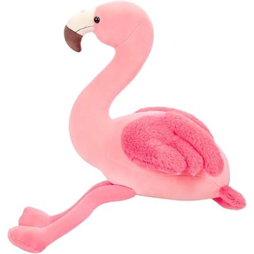 Cute Stuffed Flamingo Plush Toy, 19" Super Soft Pink Flamingo Plushies Animal for Girls