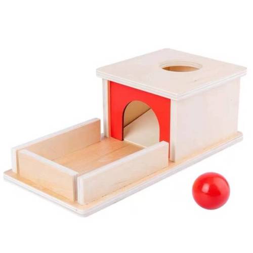 Green Elephant Home Montessori Object Permanence Box