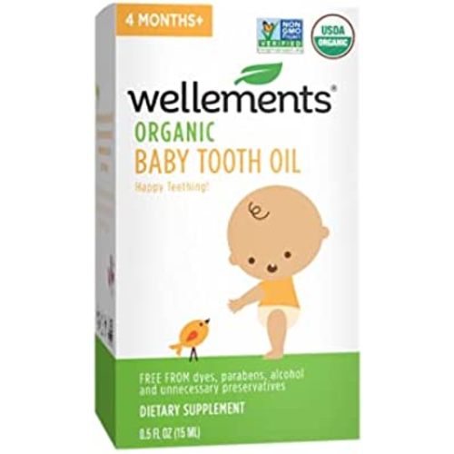 Wellements Organic Baby Tooth Oil for Teething