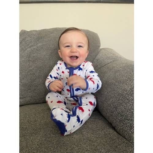 Baby Romper Infant Pajama Love Buffalo