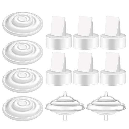 Maymom Pump Parts Compatible with Spectra S1 Spectra S2 Spectra 9 Plus Duckbill Valve Silicone Membrane Backflow Protector Replace Spectra Valve S2 Replacement Parts Not Original Spectra Pump Parts