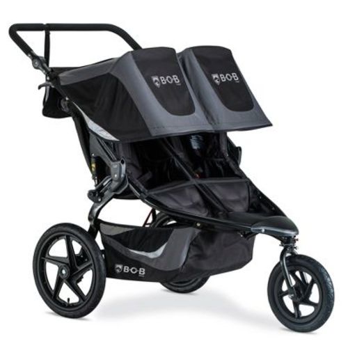 Bob Gear Revolution Flex 3.0 Duallie Jogging Stroller - Graphite Black