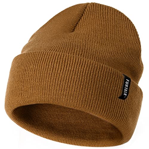 FURTALK Toddler Beanie Baby Boys Girls Beanies Kids Knit Winter Hats for 0-8 Years
