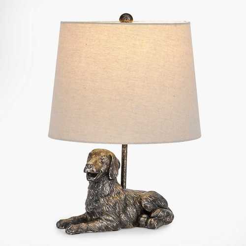 Maui Laying Retriever Table Lamp | Kirklands Home