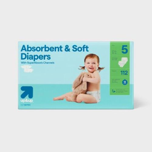 Disposable Diapers - Size 5 - 112ct - up&up™