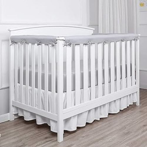 Zrutpim 3Pcs Guard Rail Cover Anti-Collision Wrap Bed Rails Soft Edge Protector Suit for Most Standard Bed