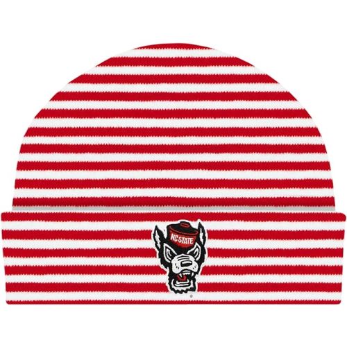 Creative Knitwear College Baby Striped Knit Cap - Team Logo, Multiple Colors for Baby Boys & Girls, (0-3 Months)