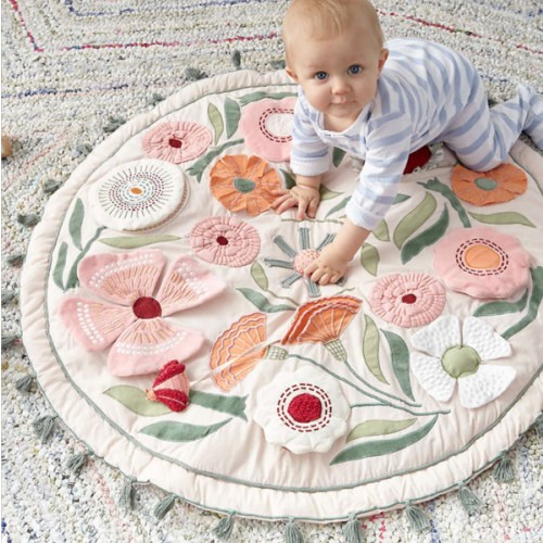 Floral Garden Baby Activity Play Mat