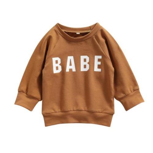 BABE sweatshirt in rust