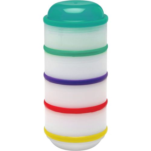 Dr. Brown's Snack-A-Pillar Stackable Snack and Dipping Cups, Travel Food Storage for Toddlers and Babies, BPA Free, 6m+
