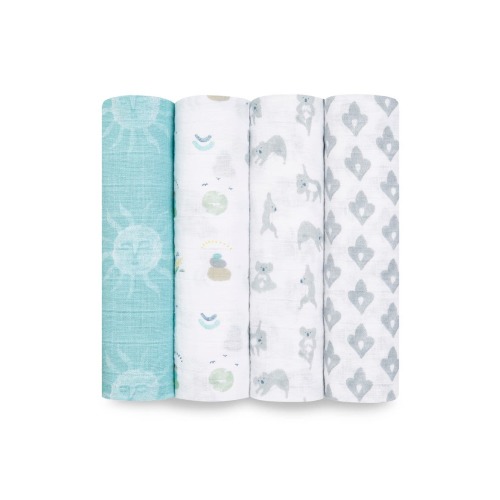 4-Pack Classic Swaddling Cloths